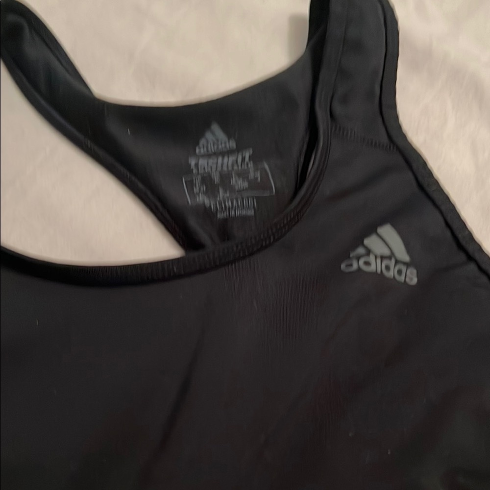 Adidas Black One Piece Sleek Performance Wear